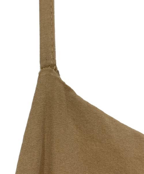 オオカミとフクロウ（オオカミトフクロウ）オオカミとフクロウ (オオカミトフクロウ) フクロウときらめく波間のメトロノーム ワンピース ベージュ サイズ:-の古着・服飾アイテム