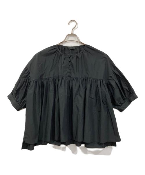 オオカミとフクロウ（オオカミトフクロウ）オオカミとフクロウ (オオカミトフクロウ) チュニックプルオーバー ブラック サイズ:実寸サイズ参照の古着・服飾アイテム