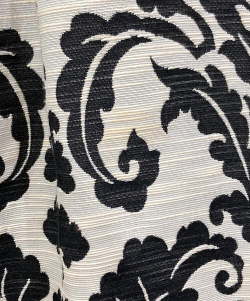 Diagram GRACE CONTINENTAL（ダイアグラム グレースコンチネンタル）Diagram GRACE CONTINENTAL (ダイアグラム グレースコンチネンタル) ジャガードノースリーブワンピース ブラック×ホワイト サイズ:38の古着・服飾アイテム