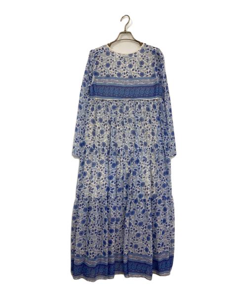 CHRISTY・DAWN（クリスティダウン）CHRISTY・DAWN (クリスティダウン) VINTAGE PALOMA DRESS ブルー サイズ:XSの古着・服飾アイテム