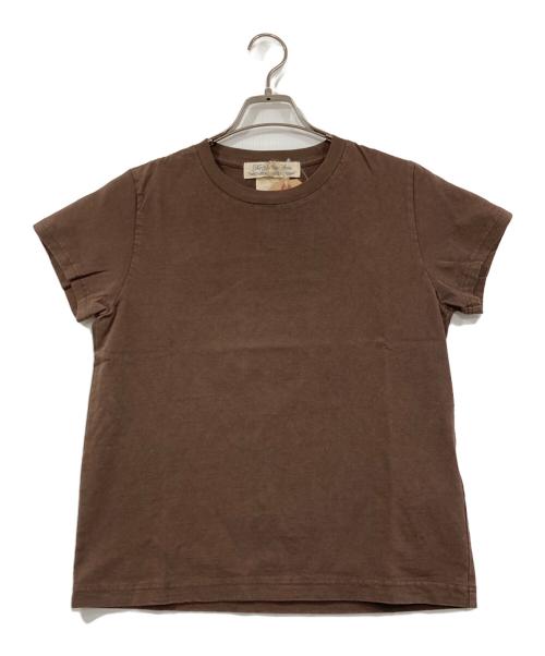 REMI RELIEF（レミレリーフ）REMI RELIEF (レミレリーフ) Compact T-sh ブラウン サイズ:FREEの古着・服飾アイテム