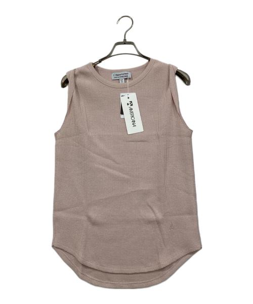 Americana（アメリカーナ）Americana (アメリカーナ) Thermal N/S TOP ピンク サイズ:999 未使用品の古着・服飾アイテム