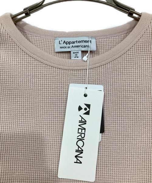 Americana（アメリカーナ）Americana (アメリカーナ) Thermal N/S TOP ピンク サイズ:999 未使用品の古着・服飾アイテム