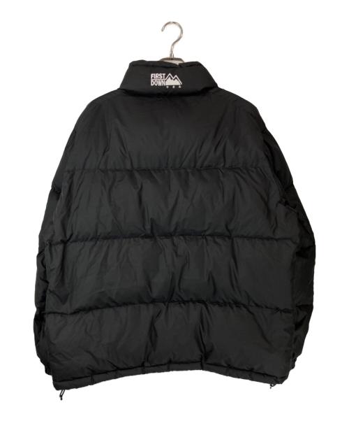 FIRST DOWN（ファーストダウン）FIRST DOWN (ファーストダウン) ダウンジャケット ブラック サイズ:Lの古着・服飾アイテム