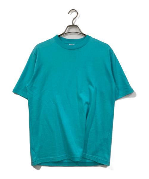 LOOPWHEELER for LOWERCASE（ループウィラー フォー ローケース）LOOPWHEELER for LOWERCASE (ループウィラー フォー ローケース) 別注 ツリテンジク ビッグTシャツ ブルー サイズ:Ⅿの古着・服飾アイテム