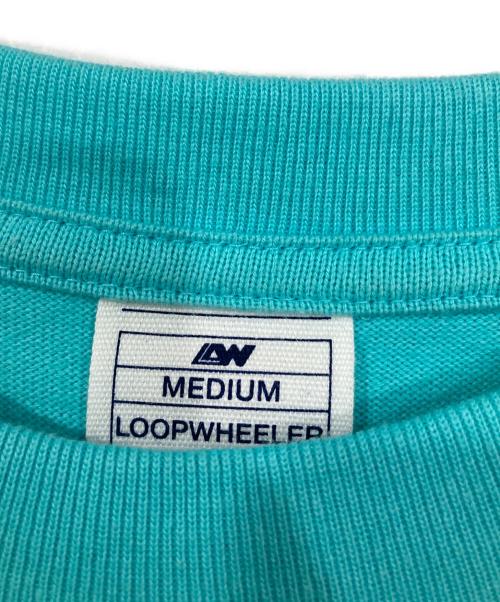 LOOPWHEELER for LOWERCASE（ループウィラー フォー ローケース）LOOPWHEELER for LOWERCASE (ループウィラー フォー ローケース) 別注 ツリテンジク ビッグTシャツ ブルー サイズ:Ⅿの古着・服飾アイテム