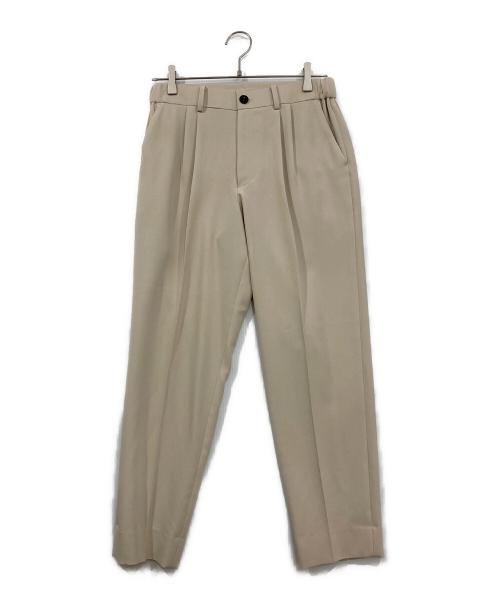 PUBLIC TOKYO（パブリックトウキョウ）PUBLIC TOKYO (パブリックトウキョウ) エバークリーステーパードスラックス ベージュ サイズ:01の古着・服飾アイテム