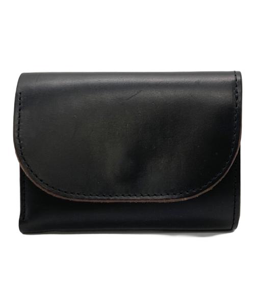 MR.OLIVE E.O.I（ミスターオリーブ イーオーアイ）MR.OLIVE E.O.I (ミスターオリーブ イーオーアイ) 3つ折り財布 ブラックの古着・服飾アイテム