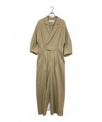 Adam et Ropeアダム エ ロペ）の古着「テーラードジャンプスーツ」｜ベージュ