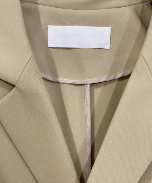 Adam et Rope（アダム エ ロペ）Adam et Rope (アダム エ ロペ) テーラードジャンプスーツ ベージュ サイズ:38の古着・服飾アイテム