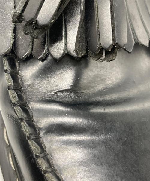 Dr.Martens（ドクターマーチン）Dr.Martens (ドクターマーチン) タッセルローファー ブラック サイズ:UK9の古着・服飾アイテム