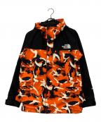 THE NORTH FACEザ ノース フェイス）の古着「ノベルティマウンテンライトジャケット」｜オレンジ×ブラック