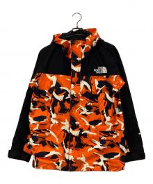 THE NORTH FACE（ザ ノース フェイス）の古着「ノベルティマウンテンライトジャケット」｜オレンジ×ブラック