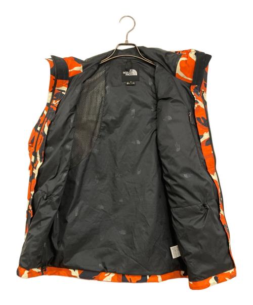 THE NORTH FACE（ザ ノース フェイス）THE NORTH FACE (ザ ノース フェイス) ノベルティマウンテンライトジャケット オレンジ×ブラック サイズ:Ⅿの古着・服飾アイテム
