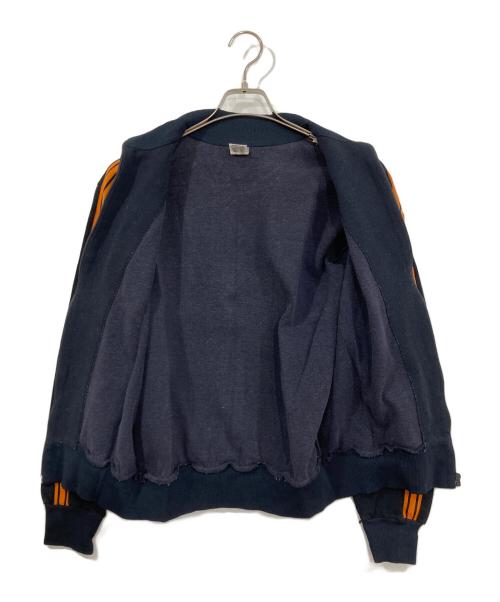 adidas（アディダス）adidas (アディダス) トラックジャケット ブラック×オレンジ サイズ:3の古着・服飾アイテム