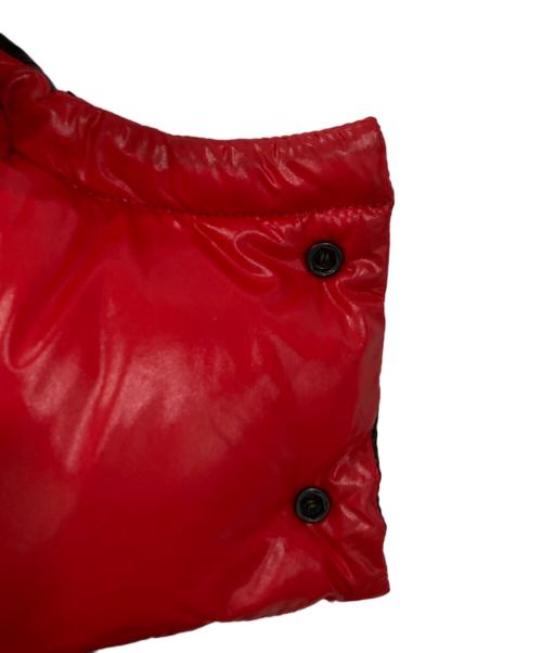 MONCLER（モンクレール）MONCLER (モンクレール) ANTHIMEダウンジャケット ブラック×レッド サイズ:2の古着・服飾アイテム