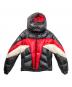 MONCLER（モンクレール）の古着「ANTHIMEダウンジャケット」｜ブラック×レッド