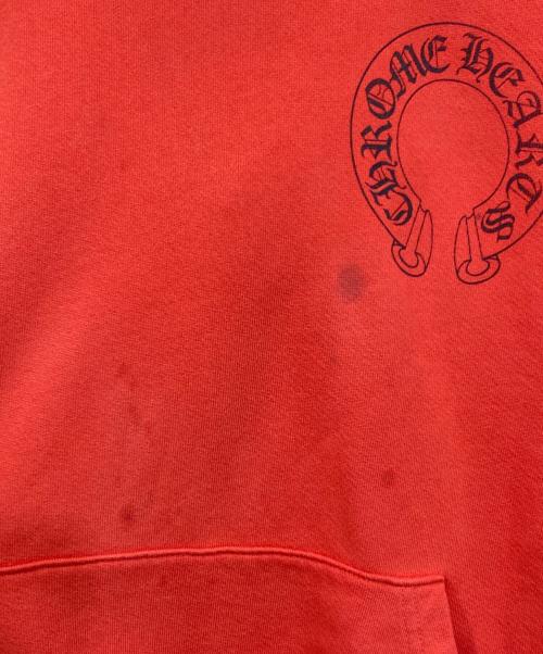 CHROME HEARTS（クロムハーツ）CHROME HEARTS (クロムハーツ) MATTY BOY (マッティー ボーイ) プルオーバーパーカー レッド サイズ:Sの古着・服飾アイテム