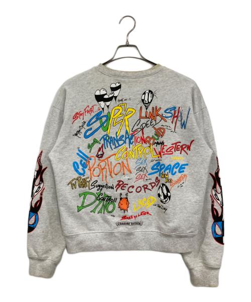 CHROME HEARTS（クロムハーツ）CHROME HEARTS (クロムハーツ) MATTY BOY (マッティー ボーイ) PPO BRAIN/スウェット グレー サイズ:Sの古着・服飾アイテム