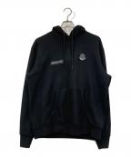 MONCLER GENIUS×FRAGMENT DESIGNモンクレール ジーニアス×フラグメントデザイン）の古着「プルオーバーパーカー」｜ブラック