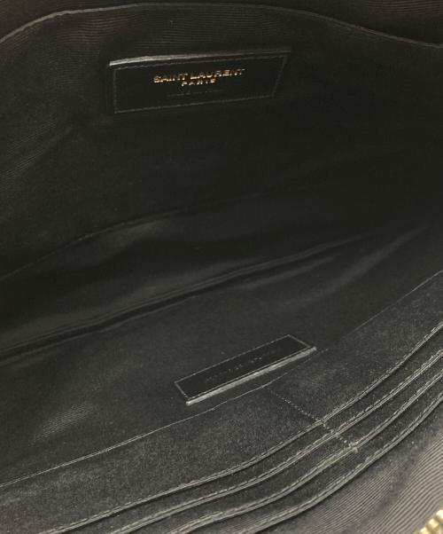 Saint Laurent Paris（サンローランパリ）Saint Laurent Paris (サンローランパリ) クラッチバッグ ブラウンの古着・服飾アイテム