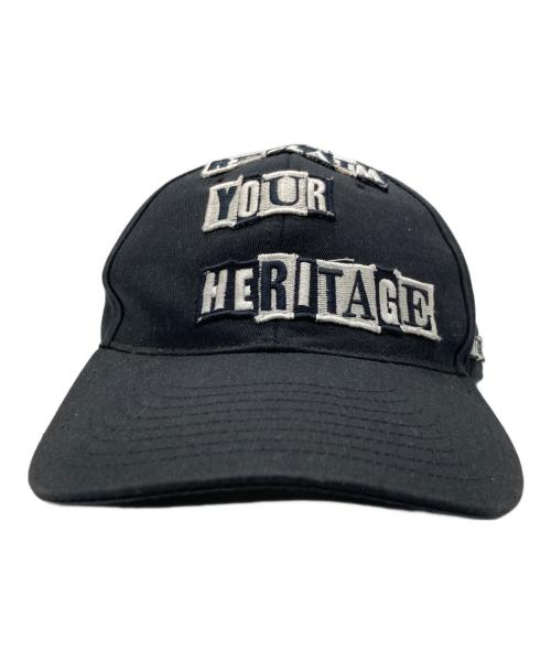 VALENTINO（ヴァレンティノ）VALENTINO (ヴァレンティノ) キャップ ブラック サイズ:58の古着・服飾アイテム