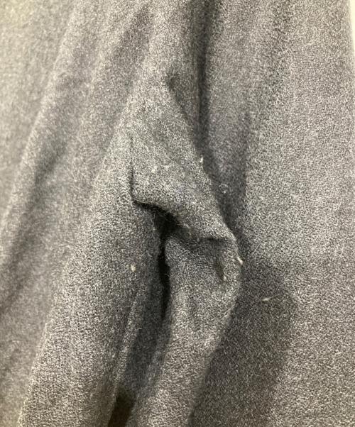 23区（ニジュウサンク）23区 (ニジュウサンク) ウールジョーゼット Aライン ワンピース ブラック サイズ:50の古着・服飾アイテム