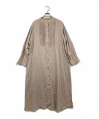 23区ニジュウサンク）の古着「ウールワンピース」｜ベージュ