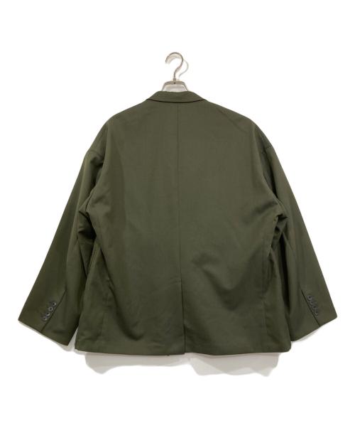 MAISON SPECIAL（メゾンスペシャル）MAISON SPECIAL (メゾンスペシャル) Wool Mix Prime-Over Double Tailored Jacket グリーン サイズ:1の古着・服飾アイテム
