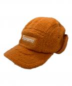 SUPREMEシュプリーム）の古着「Deep Pile Earflap Camp Cap」｜オレンジ