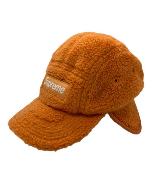 SUPREME（シュプリーム）SUPREME (シュプリーム) Deep Pile Earflap Camp Cap オレンジ サイズ:SMALL/MEDIUMの古着・服飾アイテム