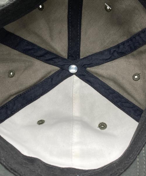 SUPREME（シュプリーム）SUPREME (シュプリーム) Small Box Coated Linen 6-Panel ブラックの古着・服飾アイテム