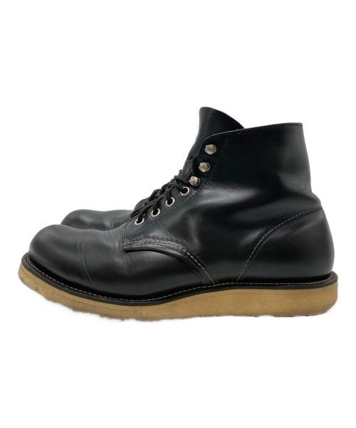 RED WING（レッドウィング）RED WING (レッドウィング) 6-inch Classic Round ブラック サイズ:9Dの古着・服飾アイテム
