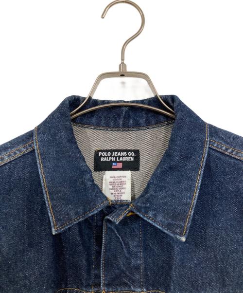 POLO JEANS CO.（ポロジーンズカンパニー）POLO JEANS CO. (ポロジーンズカンパニー) 2ndデニムジャケット インディゴ サイズ:Ⅿの古着・服飾アイテム