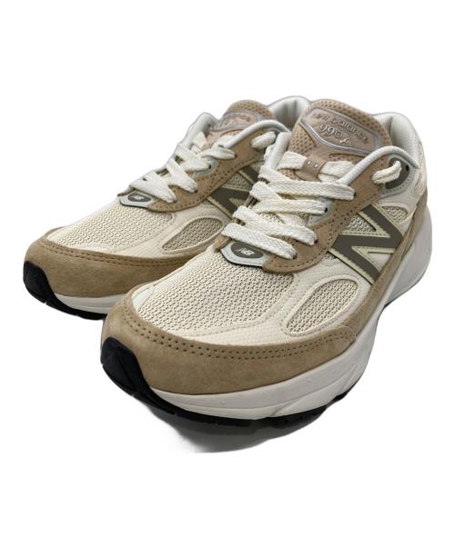 NEW BALANCE（ニューバランス）NEW BALANCE (ニューバランス) Aime Leon Dore (エメ レオン ドレ) ローカットスニーカー アイボリー サイズ:26の古着・服飾アイテム