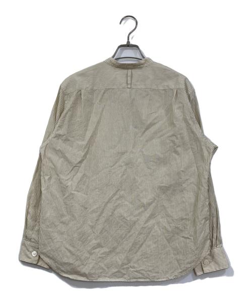 MARGARET HOWELL（マーガレットハウエル）MARGARET HOWELL (マーガレットハウエル) SILK COTTON STRIPE イエロー サイズ:1の古着・服飾アイテム