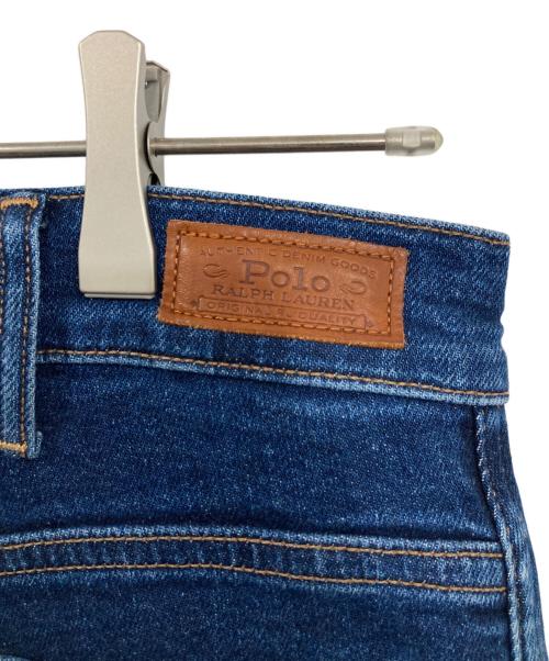 POLO RALPH LAUREN（ポロ・ラルフローレン）POLO RALPH LAUREN (ポロ・ラルフローレン) ブーツカットデニムパンツ ネイビー サイズ:25の古着・服飾アイテム