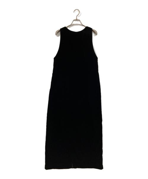 anuke（アンヌーク）anuke (アンヌーク) Velour Balloon Onepiece ブラック サイズ:36の古着・服飾アイテム