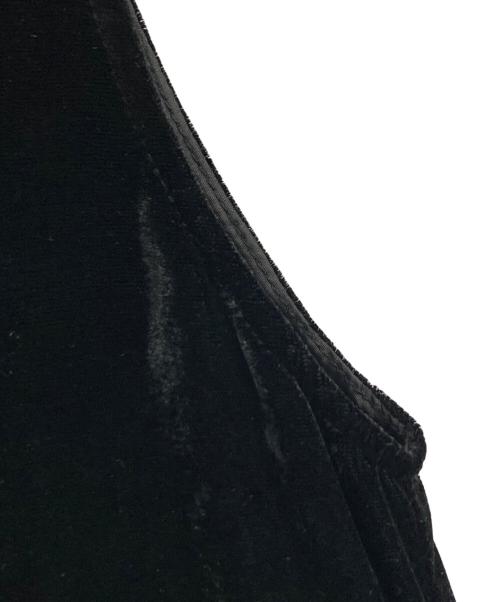 anuke（アンヌーク）anuke (アンヌーク) Velour Balloon Onepiece ブラック サイズ:36の古着・服飾アイテム