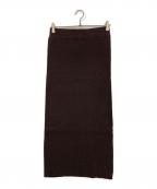 DEUXIEME CLASSEドゥーズィエム クラス）の古着「Boucle Skirt」｜ブラウン