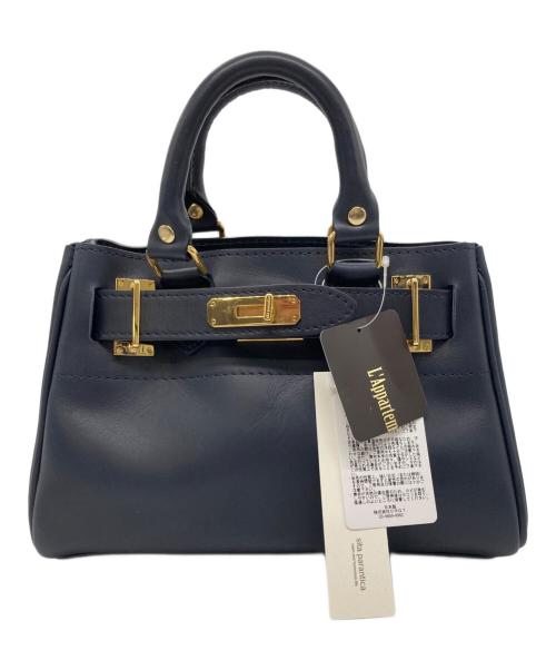 SITA PARANTICA（シータパランティカ）sita parantica (シータパランティカ) 2WAY TOTE BAG(S) ネイビーの古着・服飾アイテム