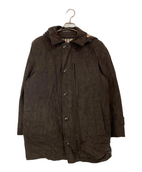BURBERRY LONDON（バーバリーロンドン）BURBERRY LONDON (バーバリーロンドン) ダウンライナー付コート ブラウン サイズ:Sの古着・服飾アイテム