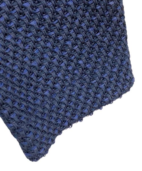 BARNEYS NEWYORK（バーニーズ・ニューヨーク）BARNEYS NEWYORK (バーニーズ・ニューヨーク) yonetomi (ヨネトミ) ダブルジャケット ネイビー サイズ:50の古着・服飾アイテム