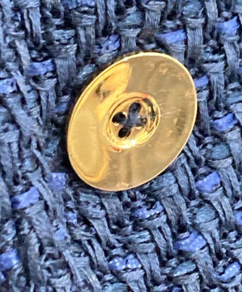 BARNEYS NEWYORK（バーニーズ・ニューヨーク）BARNEYS NEWYORK (バーニーズ・ニューヨーク) yonetomi (ヨネトミ) ダブルジャケット ネイビー サイズ:50の古着・服飾アイテム