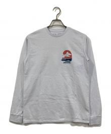 Patagonia（パタゴニア）の古着「ロングスリーブTシャツ」｜ホワイト