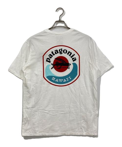 Patagonia（パタゴニア）Patagonia (パタゴニア) Tシャツ ホワイト サイズ:Ⅿの古着・服飾アイテム