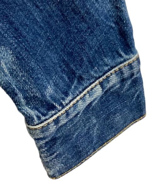 DSQUARED2（ディースクエアード）DSQUARED2 (ディースクエアード) デニムフリルジャケット インディゴ サイズ:40の古着・服飾アイテム