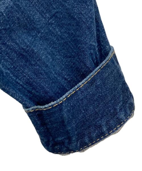 DSQUARED2（ディースクエアード）DSQUARED2 (ディースクエアード) デニムフリルジャケット インディゴ サイズ:40の古着・服飾アイテム