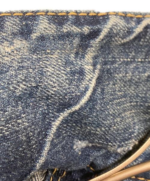 DSQUARED2（ディースクエアード）DSQUARED2 (ディースクエアード) デニムフリルジャケット インディゴ サイズ:40の古着・服飾アイテム