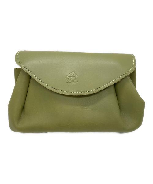 kissora（キソラ）Kissora (キソラ) MOOMIN (ムーミン) スナフキン刻印ショルダーバッグ グリーンの古着・服飾アイテム